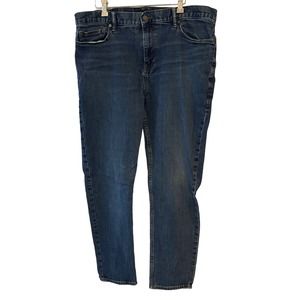 Banana Republic‎ Blue Jeans 38x32 Skinny Fit Medium Blue Pre-owned